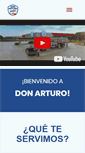 Mobile Screenshot of gasolinerasdonarturo.com